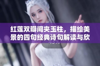 红莲双瓣间夹玉柱，描绘美景的四句经典诗句解读与欣赏