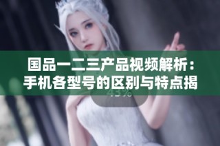 国品一二三产品视频解析：手机各型号的区别与特点揭秘