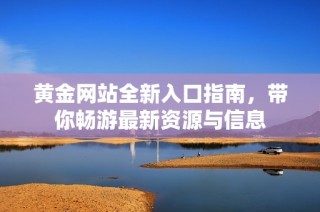 黄金网站全新入口指南，带你畅游最新资源与信息