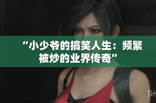 “小少爷的搞笑人生：频繁被炒的业界传奇”