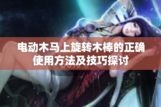 电动木马上旋转木棒的正确使用方法及技巧探讨
