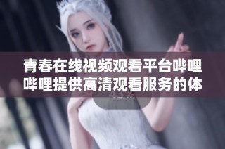 青春在线视频观看平台哔哩哔哩提供高清观看服务的体验分享