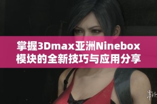 掌握3Dmax亚洲Ninebox模块的全新技巧与应用分享
