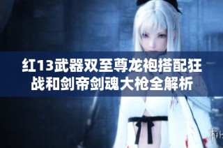 红13武器双至尊龙袍搭配狂战和剑帝剑魂大枪全解析