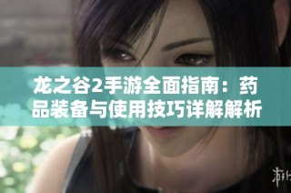 龙之谷2手游全面指南：药品装备与使用技巧详解解析