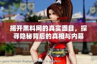 揭开黑料网的真实面目，探寻隐秘背后的真相与内幕