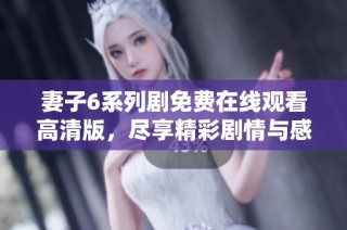 妻子6系列剧免费在线观看高清版，尽享精彩剧情与感人故事