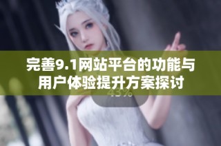 完善9.1网站平台的功能与用户体验提升方案探讨