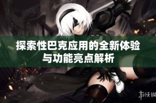 探索性巴克应用的全新体验与功能亮点解析