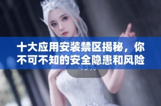 十大应用安装禁区揭秘，你不可不知的安全隐患和风险所在