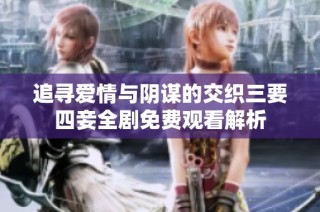 追寻爱情与阴谋的交织三要四妾全剧免费观看解析