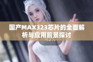 国产MAX323芯片的全面解析与应用前景探讨