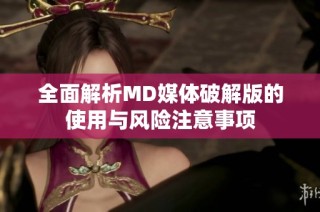 全面解析MD媒体破解版的使用与风险注意事项