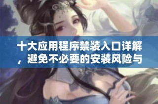 十大应用程序禁装入口详解，避免不必要的安装风险与困扰