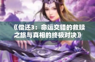 《偿还3：命运交错的救赎之旅与真相的终极对决》