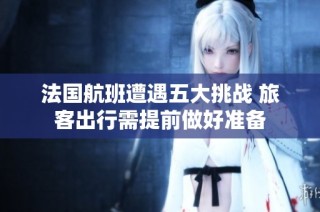 法国航班遭遇五大挑战 旅客出行需提前做好准备
