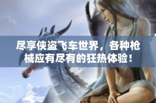尽享侠盗飞车世界，各种枪械应有尽有的狂热体验！