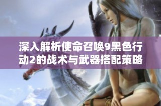 深入解析使命召唤9黑色行动2的战术与武器搭配策略