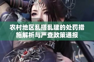 农村地区乱搭乱建的处罚措施解析与严查政策通报