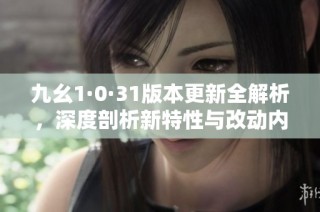 九幺1·0·31版本更新全解析，深度剖析新特性与改动内容