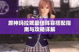 原神玛拉妮最佳阵容搭配指南与攻略详解