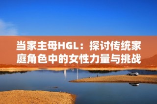 当家主母HGL：探讨传统家庭角色中的女性力量与挑战