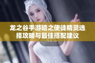 龙之谷手游暗之使徒精灵选择攻略与最佳搭配建议