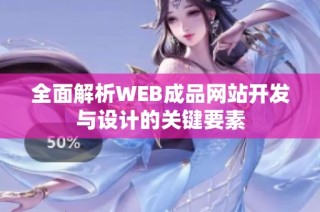 全面解析WEB成品网站开发与设计的关键要素