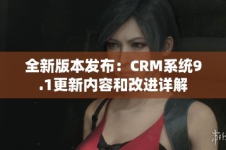 全新版本发布：CRM系统9.1更新内容和改进详解
