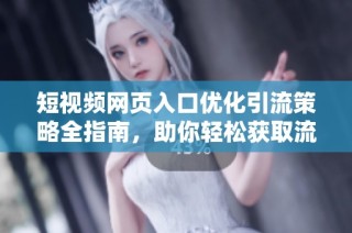 短视频网页入口优化引流策略全指南，助你轻松获取流量