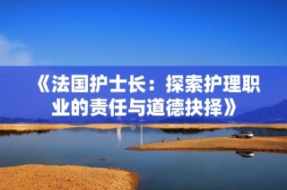 《法国护士长：探索护理职业的责任与道德抉择》