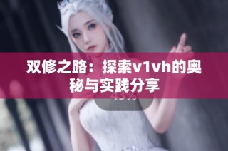 双修之路：探索v1vh的奥秘与实践分享