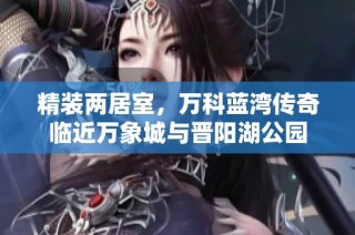 精装两居室，万科蓝湾传奇临近万象城与晋阳湖公园