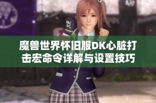 魔兽世界怀旧服DK心脏打击宏命令详解与设置技巧