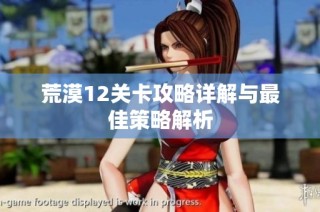 荒漠12关卡攻略详解与最佳策略解析