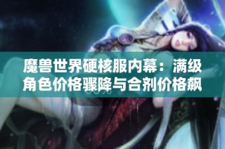 魔兽世界硬核服内幕：满级角色价格骤降与合剂价格飙升的真相探讨
