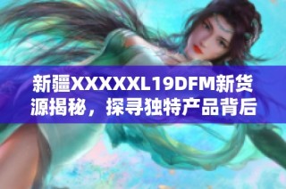 新疆XXXXXL19DFM新货源揭秘，探寻独特产品背后的故事