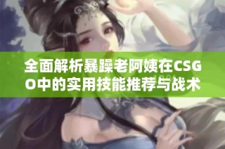 全面解析暴躁老阿姨在CSGO中的实用技能推荐与战术指南