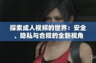 探索成人视频的世界：安全、隐私与合规的全新视角