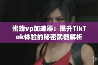 蜜蜂vp加速器：提升TikTok体验的秘密武器解析