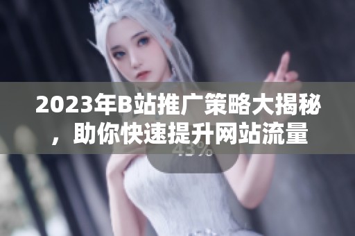 2023年B站推广策略大揭秘,助你快速提升网站流量 2023年B站推广策略大揭秘,助你快速提升网站流量