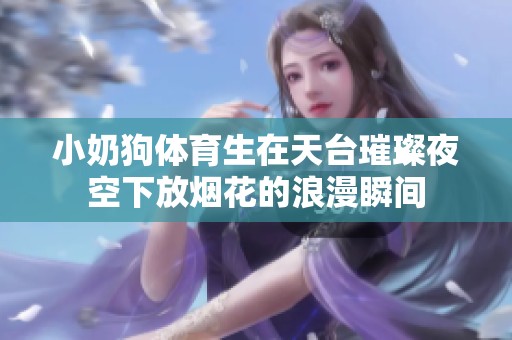 小奶狗体育生在天台璀璨夜空下放烟花的浪漫瞬间