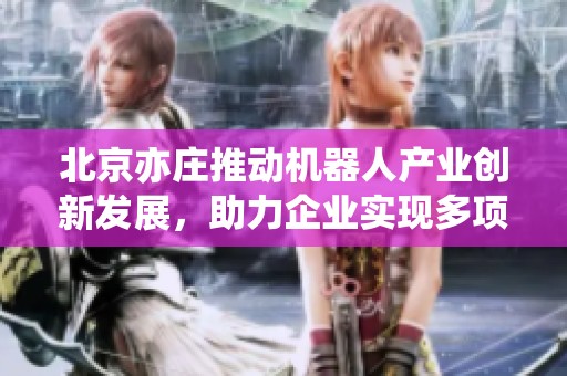 北京亦庄推动机器人产业创新发展，助力企业实现多项全球首创突破