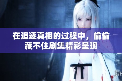 在追逐真相的过程中，偷偷藏不住剧集精彩呈现