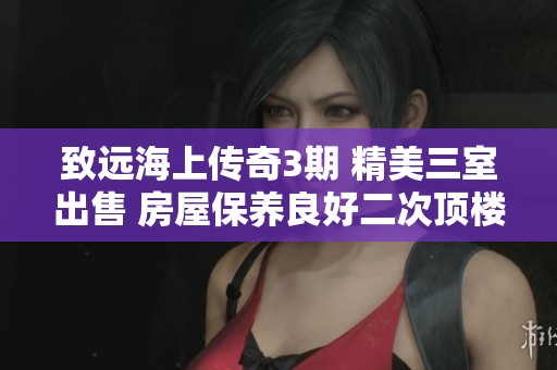 致远海上传奇3期 精美三室出售 房屋保养良好二次顶楼新选择