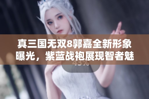 真三国无双8郭嘉全新形象曝光，紫蓝战袍展现智者魅力