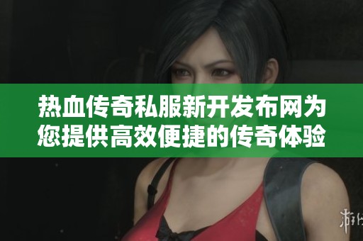 热血传奇私服新开发布网为您提供高效便捷的传奇体验