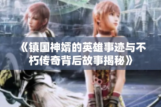 《镇国神婿的英雄事迹与不朽传奇背后故事揭秘》