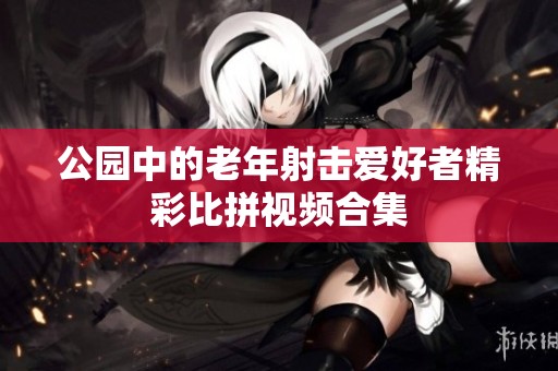 公园中的老年射击爱好者精彩比拼视频合集