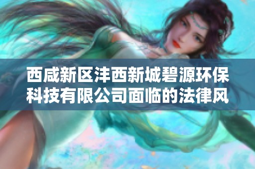 西咸新区沣西新城碧源环保科技有限公司面临的法律风险与应对策略分析